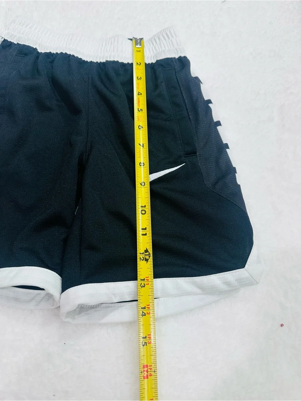 Boy’s Nike Black and White Shorts
